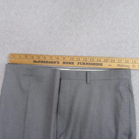 Daniel Cremieux Mens Dress Pants 36 x 29 Gray Stretch Signature - Picture 8 of 11